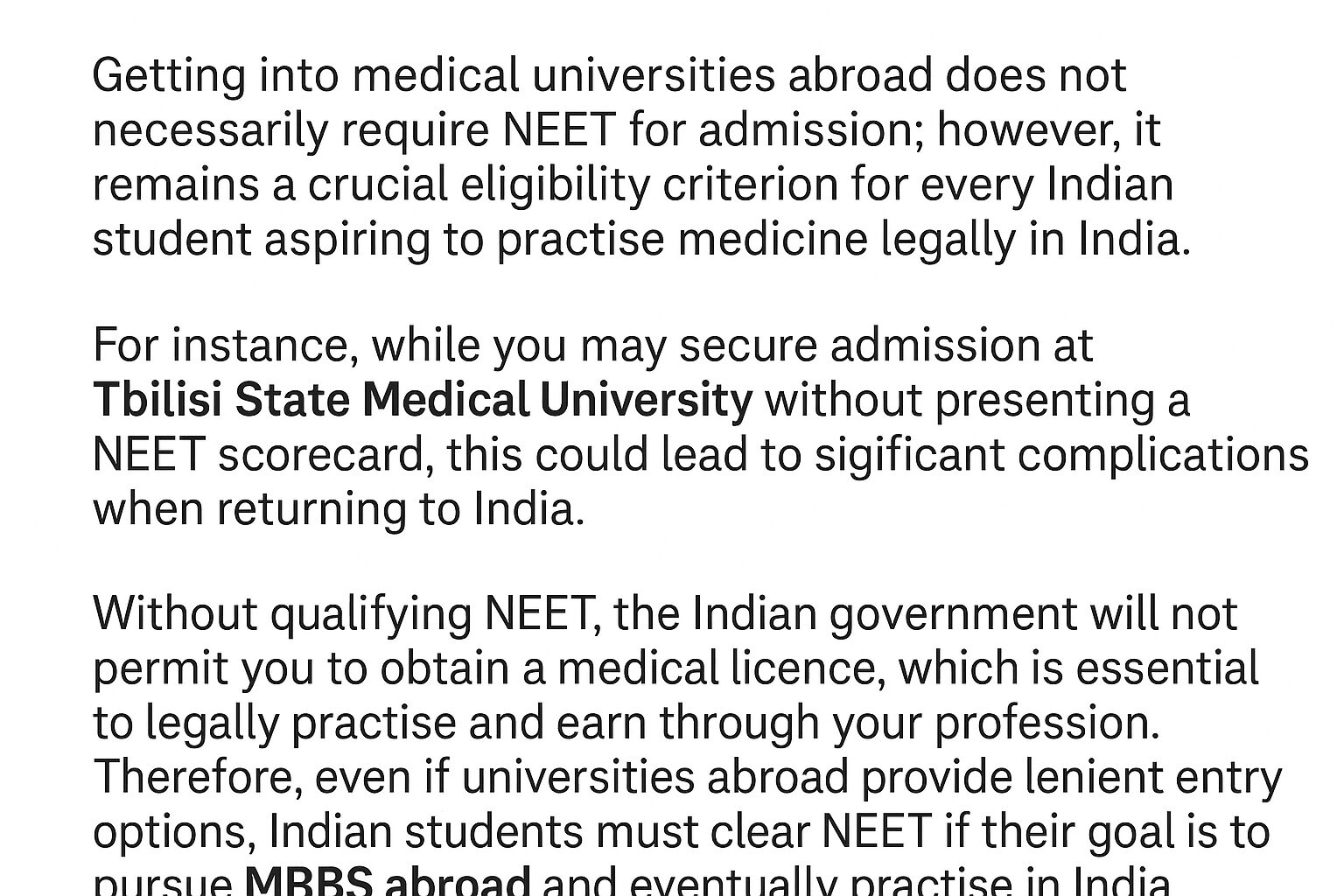 MBBS Abroad