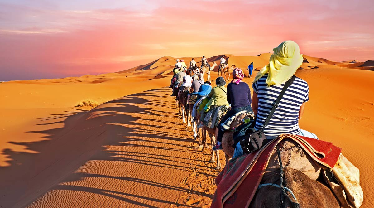 Golden Desert Safari booking online using smartphone