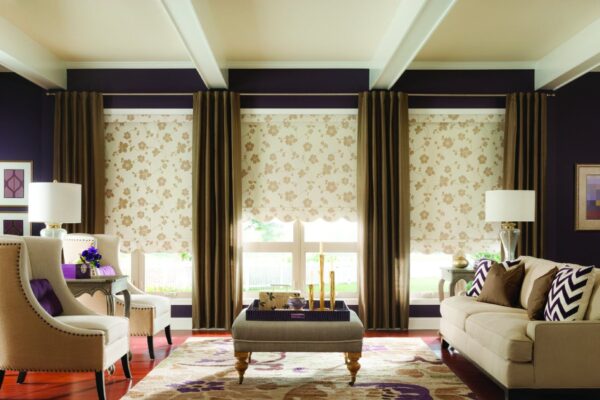 curtain in emirates hills dubai