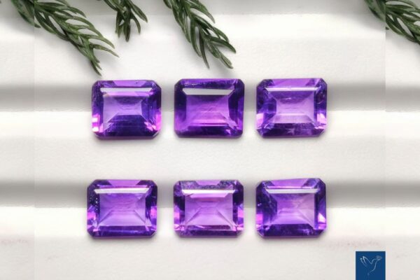 amethyst stone row