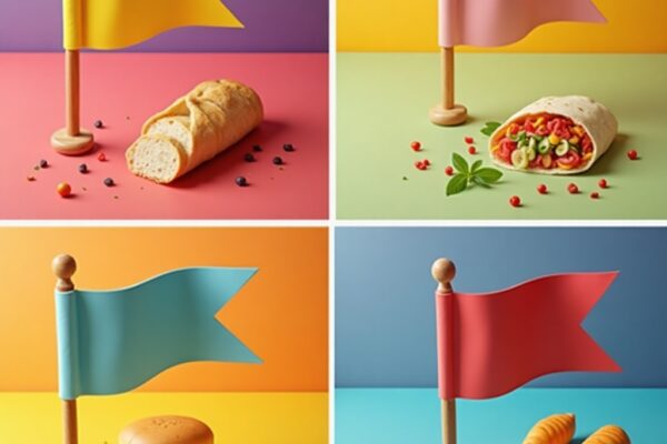 How Custom Food Flags Improve Food Presentation and Branding? custom food flags