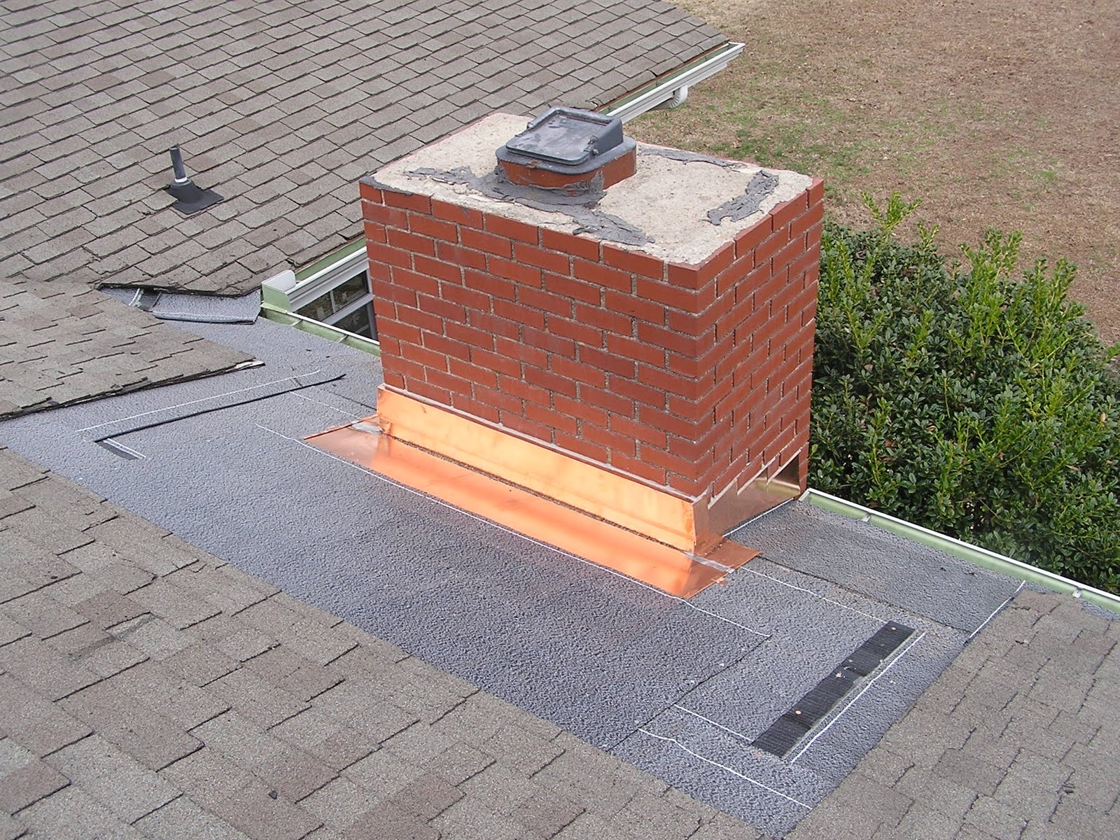 flashing chimney